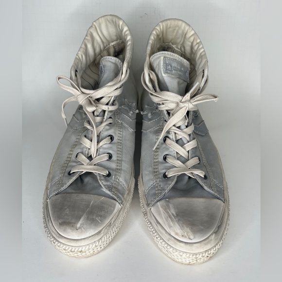 Converse High Top Lace Up Casual Shoes Sneakers Men 44.5 US 10.5 Washed Textile - Picture 16 of 16